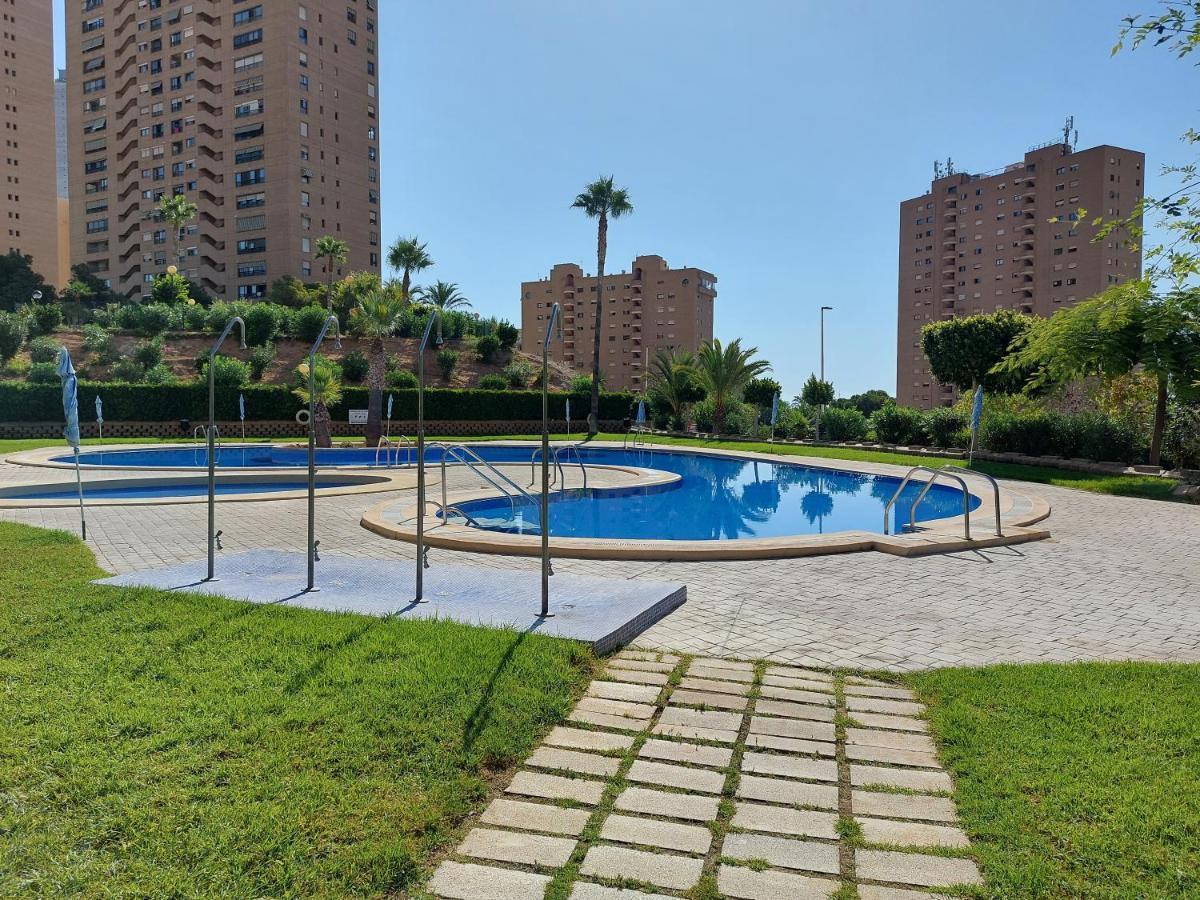 Las Marinas 8O Con Vistas Al Mar Y Piscina By Vero Benidorm Exterior foto